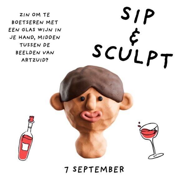 SIP & SCULPT — 7 september — ARTZUID